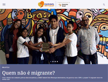 Tablet Screenshot of escravonempensar.org.br